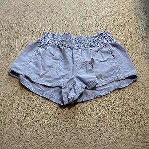Aerie Light Gray Athletic Shorts